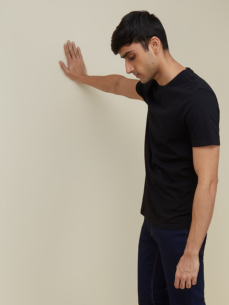 Pima Classic Tee - Black - Armenio