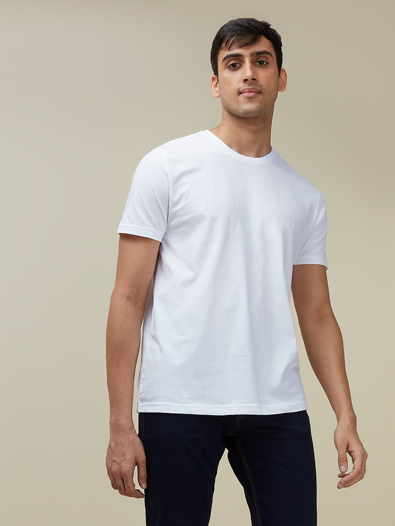 Pima Classic Tee - White - Armenio