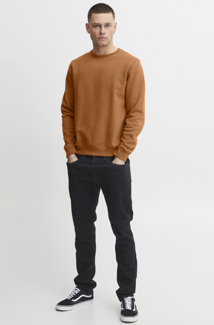 Premium Smart Fit Sweatshirt - Brown