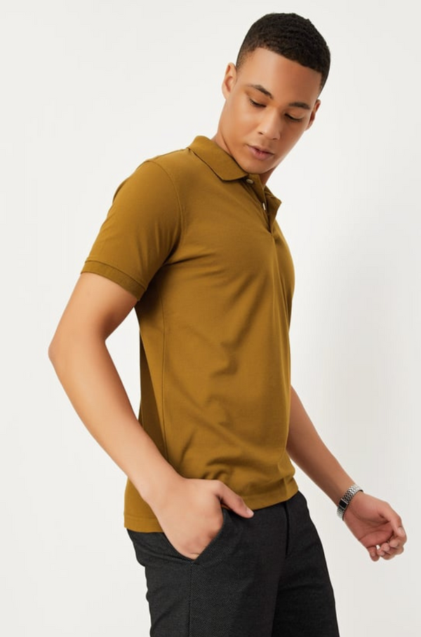 Club Polo Shirt - Mustard