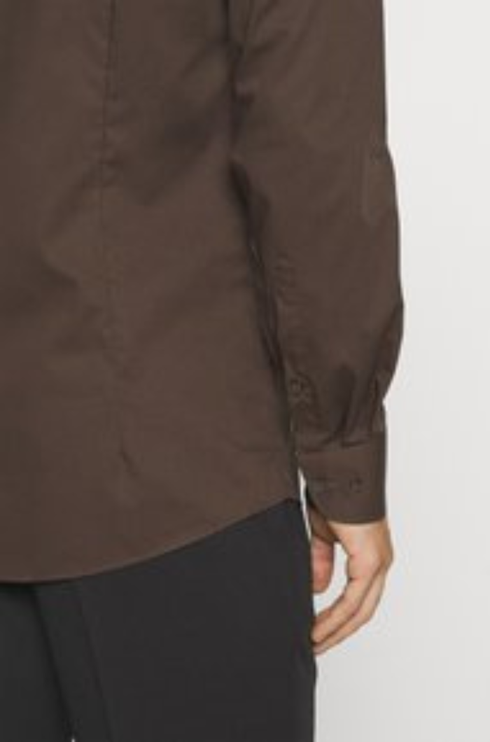 25DEGREE Brown Formal Shirt For Men | Slim Fit